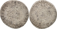 Spanische Niederlande 1/20 Real Münze, HOLLAND, SGE+, Silber -