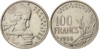 Frankreich 100 Francs Münze, Cochet, Paris, SS, Copper-nickel -