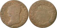 Frankreich 5 Centimes Münze, Dupré, Limoges, SGE+, Bronze, KM:640.7 -