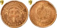 Kamerun 50 Centimes Münze, Pretoria, PCGS, MS66RD, STGL, Bronze, KM:6 -