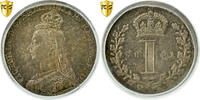 Großbritannien Penny Victoria, London, maundy, Silber, PCGS -