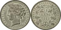 Frankreich 5 Francs Münze, Concours de Marrel, ESSAI, SS, Tin -