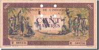 French Indochina 100 Piastres 1942 Geldschein, FRENCH INDO-CHINA, KM:73, S