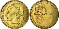 Frankreich 20 Francs Münze, Essai de Guzman, Paris, ESSAI, UNZ -