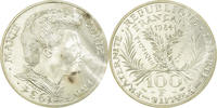 Frankreich 100 Francs Münze, Marie Curie, ESSAI, UNZ, Silber, KM:E129 -