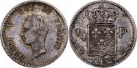 Frankreich 1/4 Franc Henri V, Silber, NGC, Gadoury:354, KM:22 -