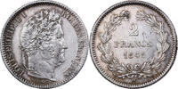 Frankreich 2 Francs Louis Philippe I, Bordeaux, Silber, NGC, UNC -