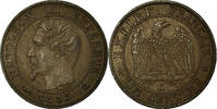Frankreich Centime Münze, Napoleon III, Napoléon III, Bordeaux, VZ -