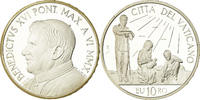 Vatikan 10 Euro Pape Benoit XVI, Journée mondiale de la Paix, STGL -