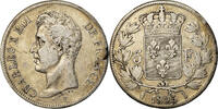 Frankreich 5 Francs Charles X, Limoges, Silber, S, KM:720.6 -
