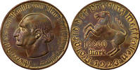 Deutschland 10 000 Mark Münze, Vom Stein, SS, Bronze-Aluminium -