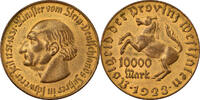 Deutschland 10 000 Mark Münze, Vom Stein, SS, Bronze-Aluminium -