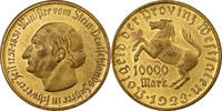 Deutschland 10 000 Mark Münze, Vom Stein, SS, Bronze-Aluminium -