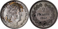 Frankreich 2 Francs Louis-Philippe I, Paris, Silber, VZ+, Gadoury:520 -