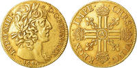 Frankreich Double Louis d'or Louis XIII, Paris, LVDO, Gold, SS -
