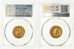 Spanien 20 Pesetas Barcelona, Gold, PCGS -