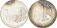 Bundesrepublik Deutschland 10 Mark Münze, Karlsruhe, Germany, STGL -
