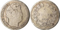 Frankreich Franc Münze, Louis-Philippe, Paris, SGE, Silber, KM:748.1 -