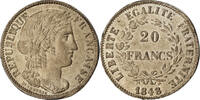 Frankreich 20 Francs Münze, Concours de Dieudonné, ESSAI, SS, Tin -