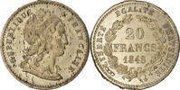 Frankreich 20 Francs Münze, Concours de Magniadas, ESSAI, SS, Tin -