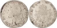 Frankreich Ecu Münze, Louis XV, Écu au bandeau, Perpignan, S, Silber -