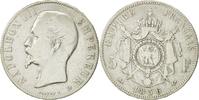 Frankreich 5 Francs Münze, Napoleon III, Napoléon III, Lyon, S+ -