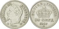 Frankreich 20 Centimes Münze, Napoleon III, Napoléon III, Paris, SS -