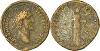 Sesterz Münze, Antoninus Pius, Rome, S+, Bronze, Cohen:62, RIC:598 -