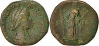 Sesterz Münze, Lucilla, Rome, S+, Kupfer, RIC:1742 -