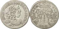 Deutsch Staaten 6 Gr Münze, BRANDENBURG, Friedrich Wilhelm, K, S+ -