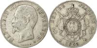 Frankreich 5 Francs Münze, Napoleon III, Napoléon III, Strasbourg, S+ -