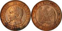 Frankreich 10 Centimes Münze, Napoleon III, Napoléon III, Bordeaux -