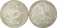Bundesrepublik Deutschland 10 Mark Münze, Munich, VZ+, Silber, KM:131 -