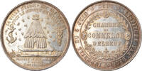 Frankreich Medaille 1861 Chambre de Commerce dElbeuf, Lecomte, VZ+, Silber