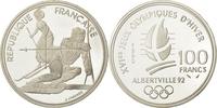 Frankreich 100 Francs Münze, STGL, Silber, KM:984, Gadoury:C13 -