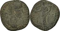Dupondius Münze, Antoninus Pius, Rome, S+, Kupfer, RIC:990 -