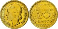 Frankreich 20 Francs Münze, Essai de Morlon, Paris, ESSAI, UNZ+ -