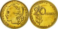 Frankreich 20 Francs Münze, Essai de Guzman, Paris, ESSAI, UNZ+ -
