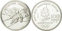 Frankreich 100 Francs Münze, Paris, ESSAI, STGL, Silber, Gadoury:C1 -