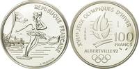 Frankreich 100 Francs Münze, Paris, ESSAI, STGL, Silber, Gadoury:C3 -