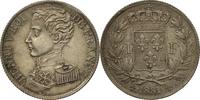 Frankreich Franc Henri V (pretender), Silber, VZ+, Gadoury:451, KM:28.2 -