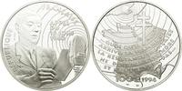 Frankreich 100 Francs Münze, Général De Gaulle, ESSAI, STGL, Silber -