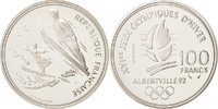 Frankreich 100 Francs Münze, STGL, Silber, KM:995 -