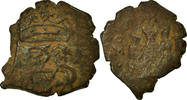 Spanien Blanca Münze, Philip II, Toledo, S, Billon -