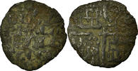 Spanien Obol Münze, Castille and Leon, Alfonso X, S+, Billon -