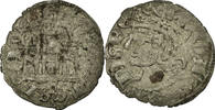 Spanien Cornado Münze, Castille and Leon, Juan I, Sevilla, S+, Billon -