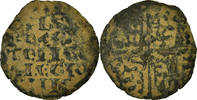 Spanien Obol Münze, Castille and Leon, Alfonso X, S+, Billon -