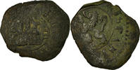 Spanien 4 maravedis Münze, Philip III, Toledo, S, Kupfer -