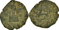 Spanien 2 Maravedis Münze, Philip II, Burgos, S, Kupfer -