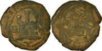 Spanien 2 Maravedis Münze, Philip II, Segovia, S+, Kupfer -